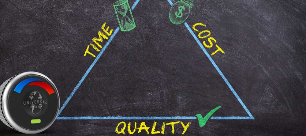 time cost quality triangle